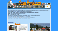Desktop Screenshot of casaporlezza.com