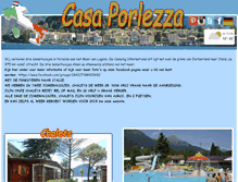 Tablet Screenshot of casaporlezza.com